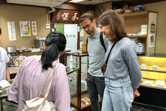 Private Hiroshima Matcha & Wagashi Experience Tour - Picking Wagashi on Urabukuro