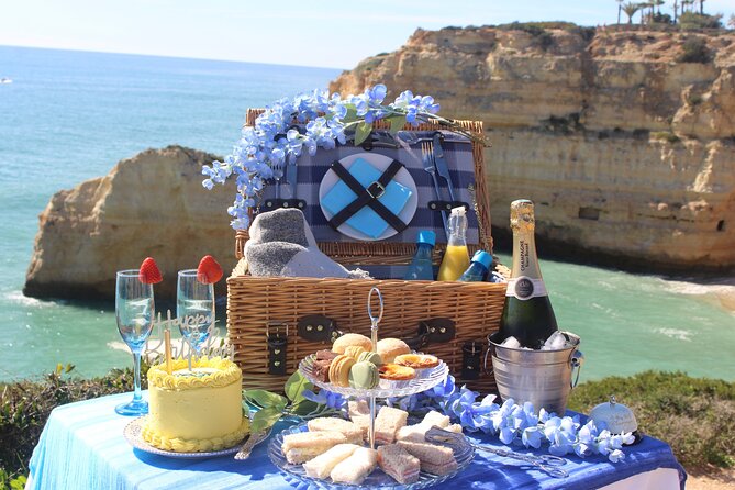 Private Luxury Clifftop High Tea Picnic Algarve Portugal - What Happens During the Two Hours