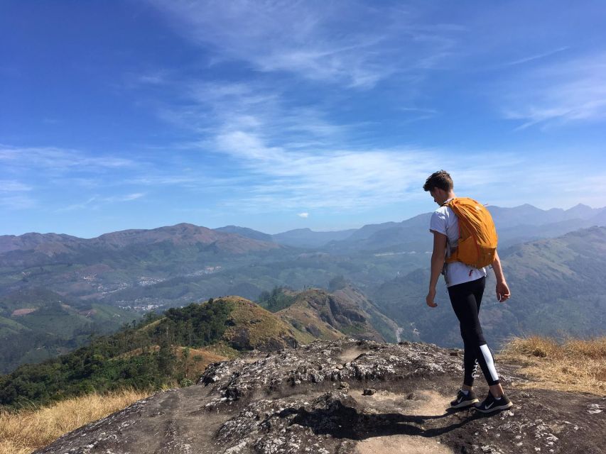 Private Munnar Tea Trek - The climb toward Lakshmi Hills