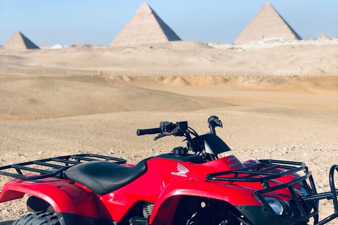 Quad Bike ATV Tours in Desert of Giza Pyramids with Egyptian Tea - Key points to know before you book