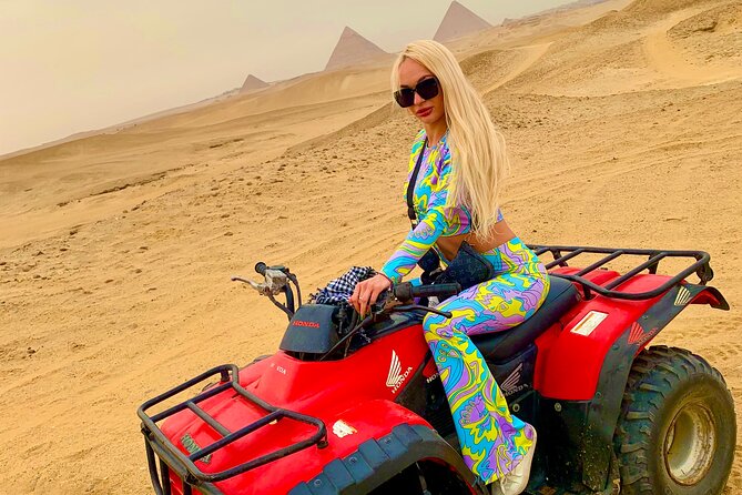 Quad Bike ATV Tours in Desert of Giza Pyramids with Egyptian Tea - The desert cafe and Egyptian tea stop