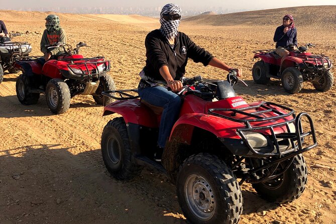Quad Bike ATV Tours in Desert of Giza Pyramids with Egyptian Tea - The second ride and return to your hotel