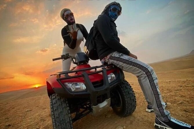Quad Bike ATV Tours in Desert of Giza Pyramids with Egyptian Tea - The ride from Cairo to the desert