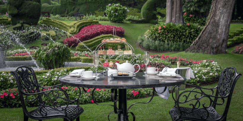 Royal Afternoon Tea at the Grand Nuwara Eliya + Bubbly! - The sparkling wine changes the mood