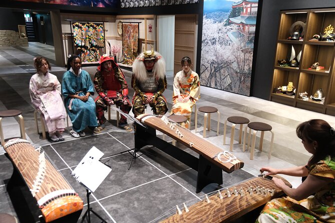 Samurai dress-up and shows, plus Tea Ceremony & Calligraphy - Why the central location helps