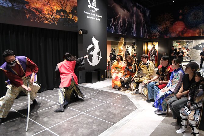Samurai dress-up and shows, plus Tea Ceremony & Calligraphy - Who will enjoy this most?