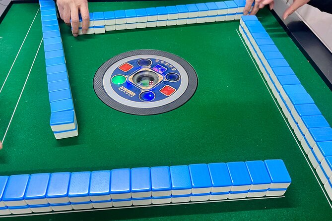 Shanghai Mahjong Experience in Local Tea Bar - Playing on an automatic Mahjong table