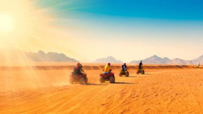 Sharm El Sheikh: Quad Biking trip with Authentic Bedouin Tea