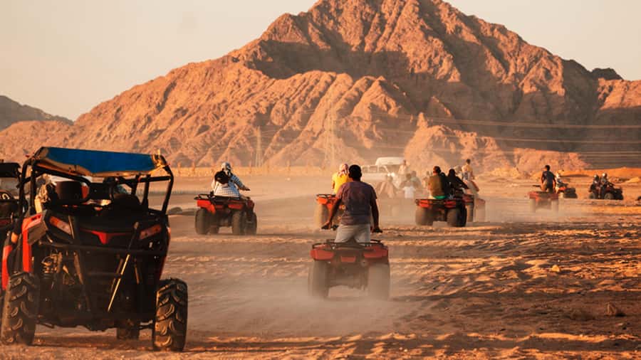 Sharm El Sheikh: Quad Biking trip with Authentic Bedouin Tea - Returning through the desert to your hotel