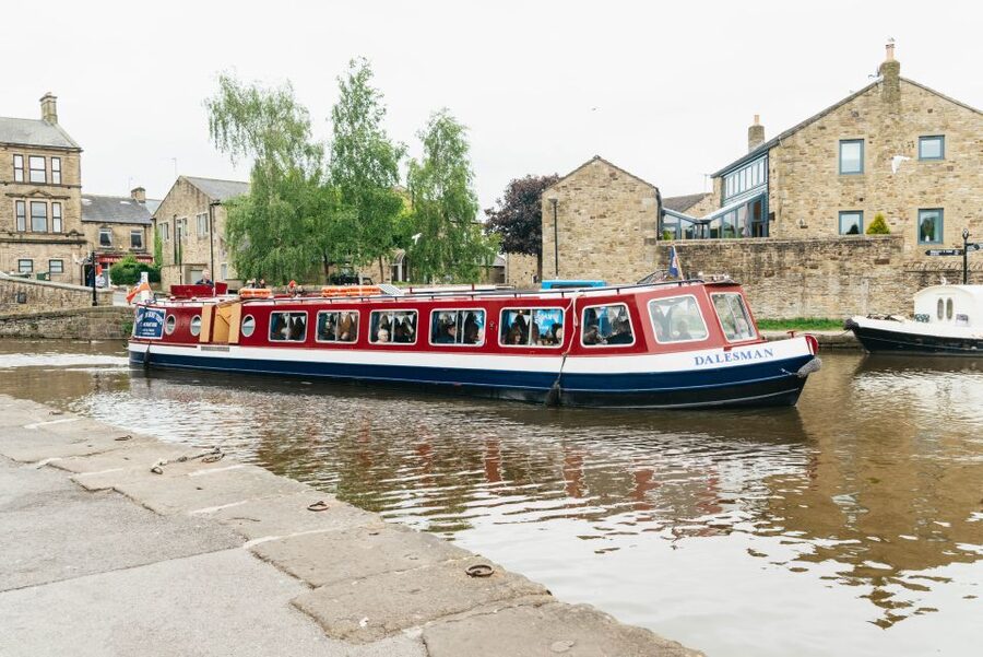 Skipton: 2-Hour Afternoon Tea Cruise - Afternoon tea with Yorkshire Tea and homemade-style treats