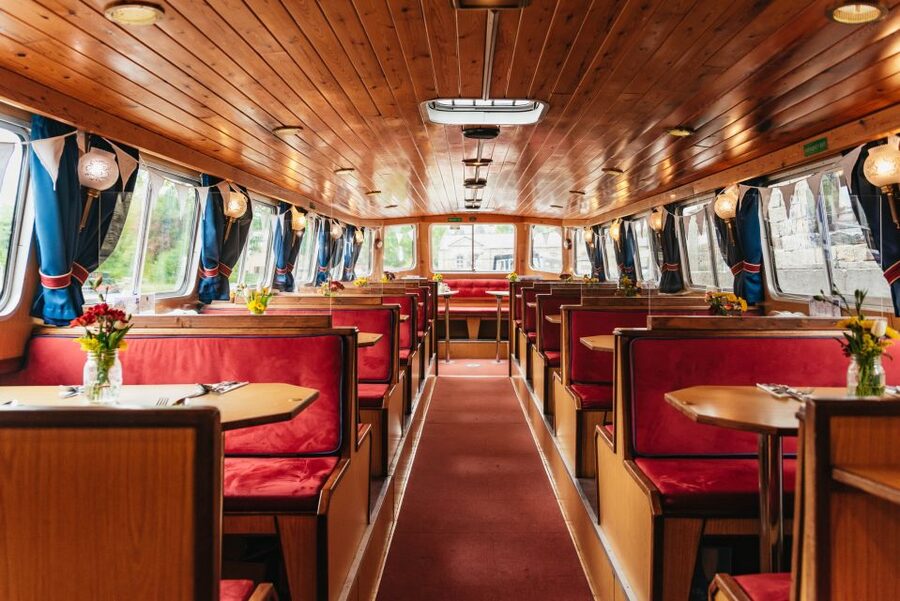 Skipton: 2-Hour Afternoon Tea Cruise - Friendly service in a compact cabin