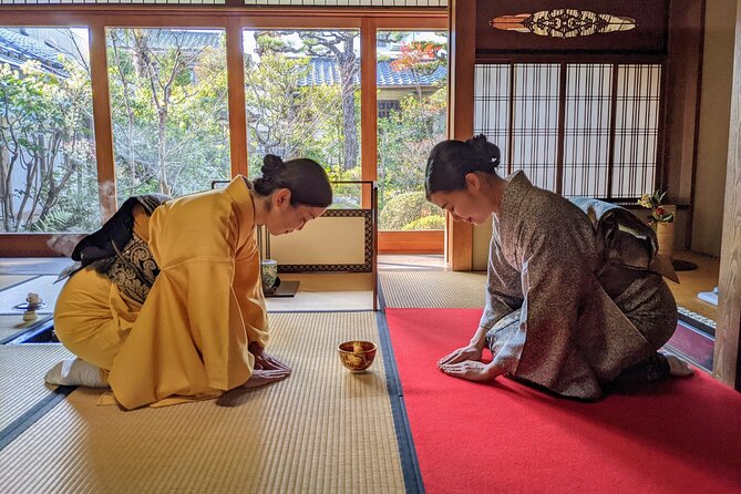 Stunning Private Tea Ceremony: Camellia Garden Teahouse - The sofa room begins with sweets and context