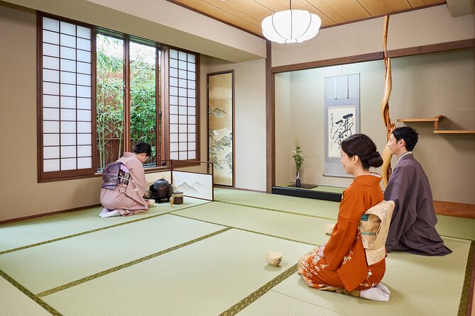 Sweets Making and Kimono Tea Ceremony at Tokyo Maikoya - Photo time in kimono