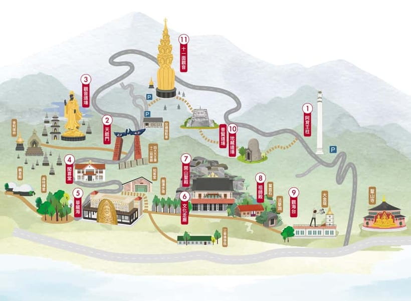 Taipei Private Spiritual Tour with Afternoon Tea & Cycling - Cycling the Old Caoling Tunnel