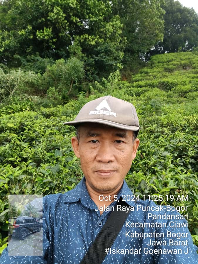 Taman Safari and Tea Plantation Tour at Puncak - The waterfall stop for photos
