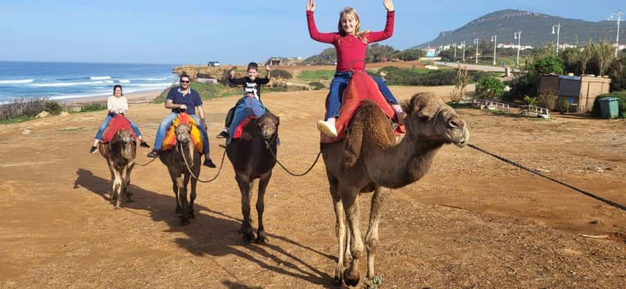 Tangier: sunset, tea, camel ride, Cape Spartel and caves. - Moroccan tea at the right moment