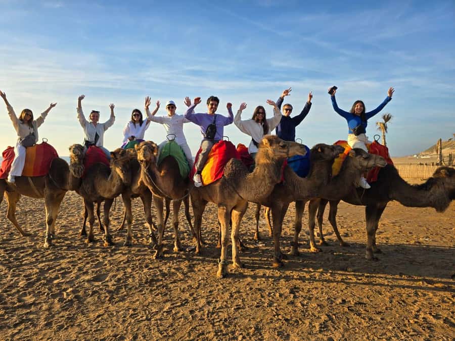 Tangier: sunset, tea, camel ride, Cape Spartel and caves. - Who will enjoy this Tangier afternoon?