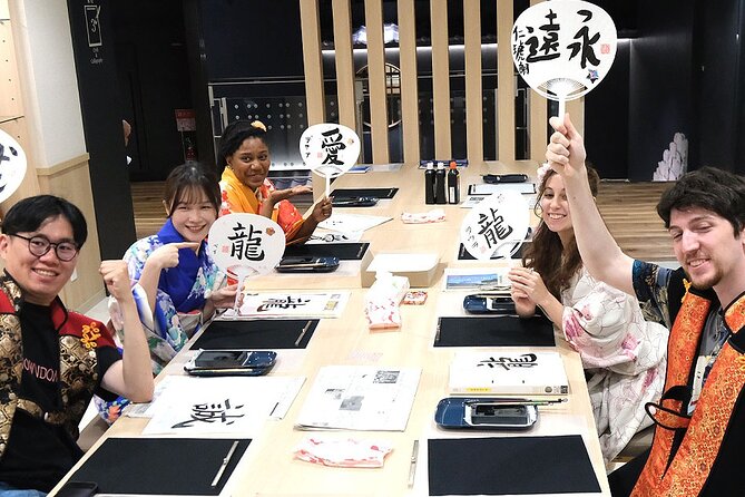 Tea and Calligraphy Session at a Table in Osaka - An itinerary built around one stop
