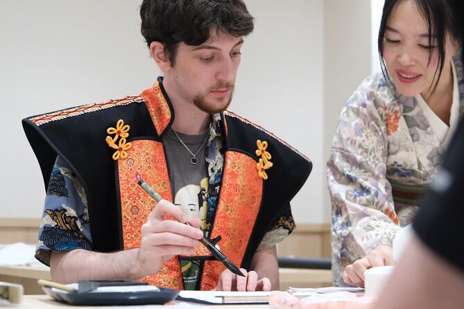 Tea and Calligraphy Session at a Table in Osaka - Is $22.76 good value?