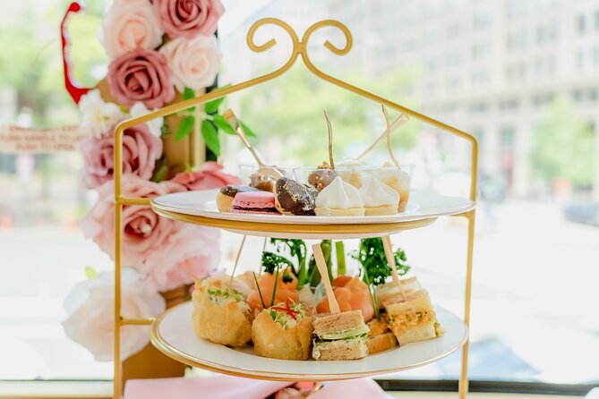 Tea Around Town: A Charming Tea Experience in Philadelphia - The Benjamin Franklin Bridge and Camden views