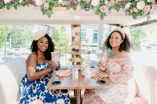Tea Around Town: A Delightful Atlanta Experience - Three teas, finger foods, and a souvenir tumbler