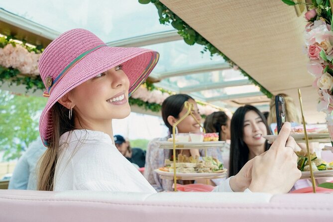 Tea Around Town Austin: Elegant Tea Bus Tour and Treats - The open-top deck is best for photos