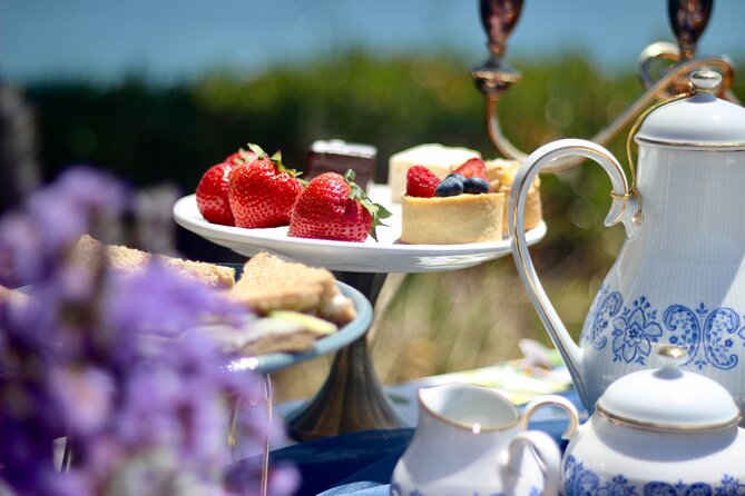 Tea By The Sea - Four tea sandwiches and local pastries