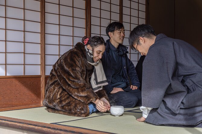 Tea ceremony at Kyoto's Zen Temple Teahouse - Matcha, an artisanal sweet, and garden views