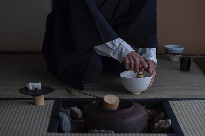 Tea ceremony at Kyoto's Zen Temple Teahouse - Entering the traditional teahouse