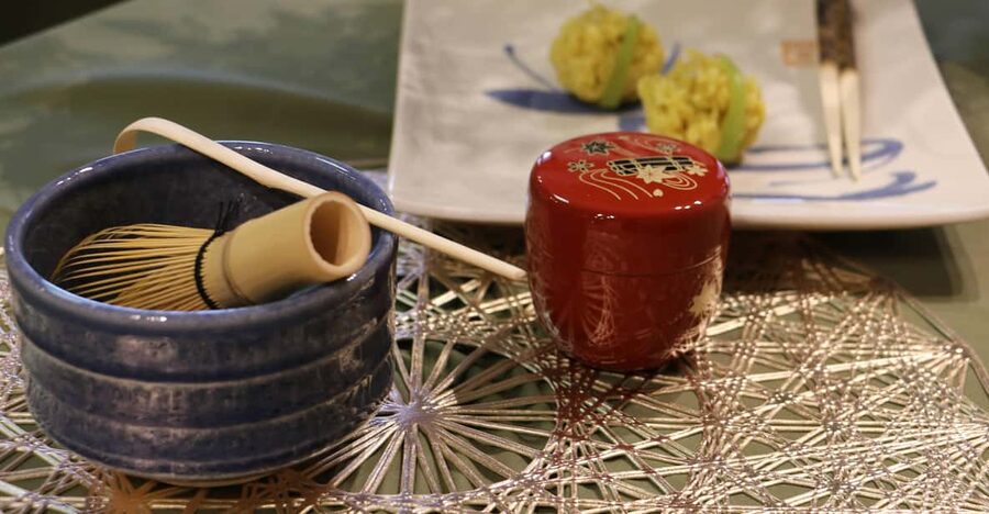 Tea Ceremony Experience near Atomic Bomb Dome - A first-floor shop for traditional sweets