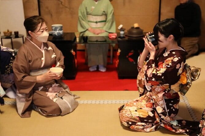 Tea Ceremony in 150 Years Old Townhouse with Tables and Chairs - The atmosphere inside the 150-year-old townhouse