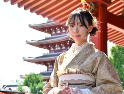 Asakusa Kimono Dressing and Matcha Experience