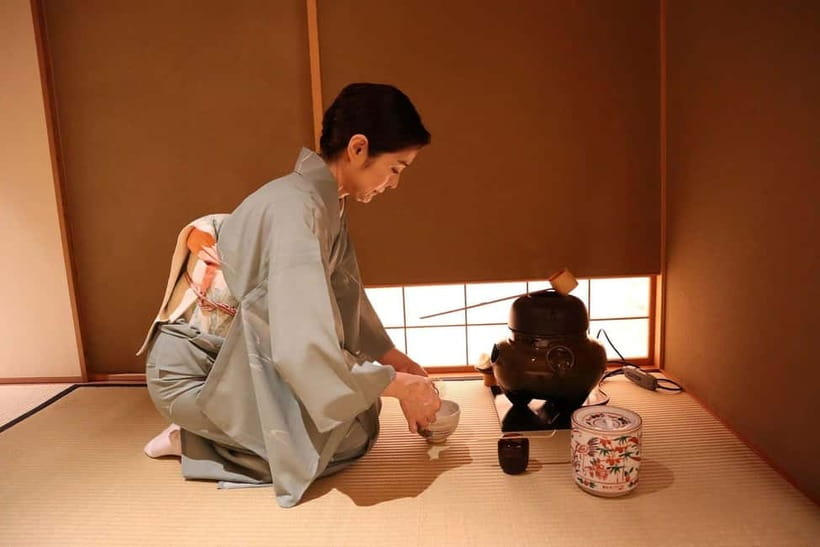 Tokyo: Private Tea Ceremony with Matcha and Sweet - Entering the Toyosu Cultural Center tea room