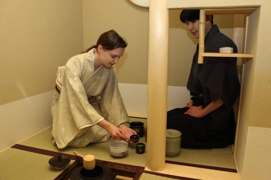 Tokyo: Tea Ceremony in Shibuya Tokyo - Watching Otemae, the formal tea preparation