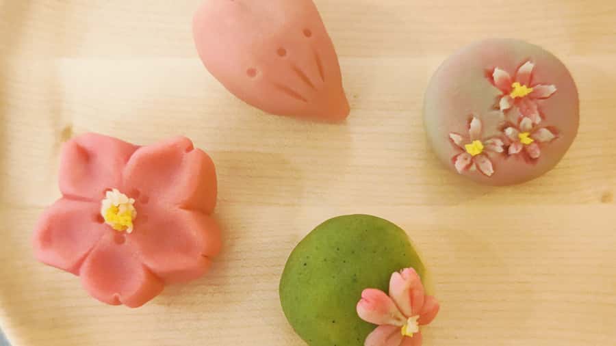 Tokyo: Tea Ceremony & Japanese Traditional Sweets - Shaping seasonal nerikiri sweets