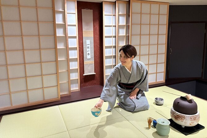 Traditional Tea Ceremony with Matcha and Sweets in Kyoto - Whisking your own bowl of matcha