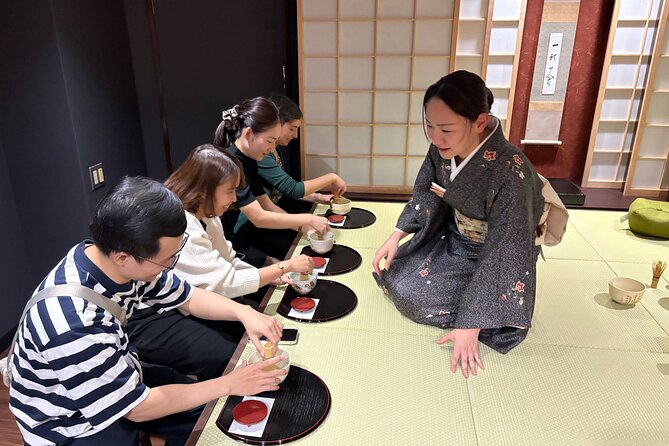 Traditional Tea Ceremony with Matcha and Sweets in Kyoto - Meeting the tea master before making matcha