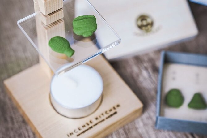 Utilising upcycled Matcha! Creating matcha incense (Uji, Kyoto) - Who will enjoy this matcha activity most?