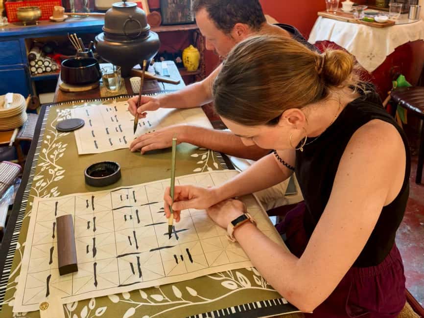 Xi'an Chinese Calligraphy Workshop: Ink Art & Tea Tasting - Why calligraphy makes a good Xian activity