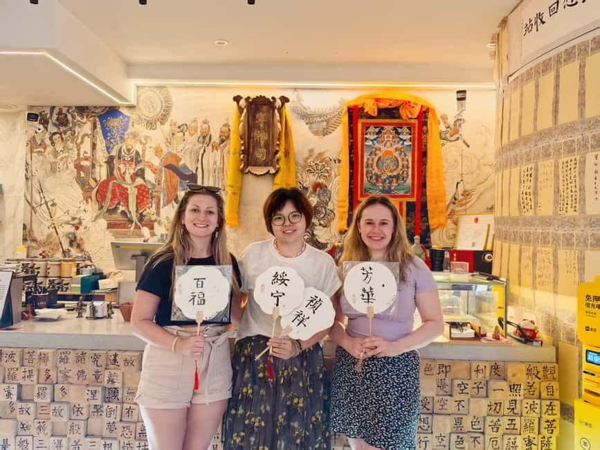 Xi'an Chinese Calligraphy Workshop: Ink Art & Tea Tasting - Is $55 a fair price?