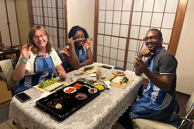Yokohama: Sushi & Gyoza Cooking with Matcha & GreenTea Experience - Booking, timing, and cancellation advice