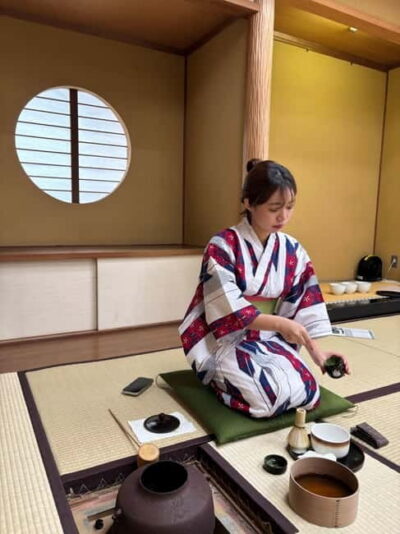 Tea Ceremony with Sweets and Souvenir
