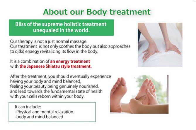 ZEN therapy | Shiatsu-style massage, EnergyTherapy & Japanese Tea - Changing into a samue before treatment